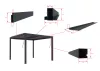 Bioklimatikus pergola G21 Austin 3x3 m, antracit színű alumínium +AJÁNDÉK 160.000 Ft értékű ****wellness utalvány