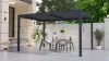 Bioklimatikus pergola G21 Austin 4x3 m, antracit, alumínium +AJÁNDÉK 160.000 Ft értékű****wellness utalvány