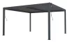 Bioklimatikus pergola G21 Austin 4x4 m, antracit színű, alumínium +AJÁNDÉK 200.000 Ft értékű****wellness utalvány