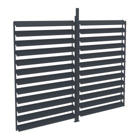   G21 forgatható lamellás oldalfal 2,8x2,2 m Austin pergolához