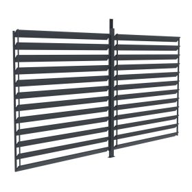   G21 forgatható lamellás oldalfal 3,7x2,2 m Austin pergolához