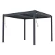G21 Austin Premium 3x3 m bioklimatikus pergola, antracit alumínium