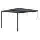 G21 Trenton 4x4 m bioklimatikus pergola, antracit alumínium