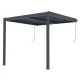 G21 Trenton Premium 3x3 m bioklimatikus pergola, antracit alumínium