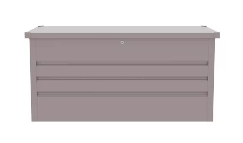 Kerti láda G21 Denver 400 L, szürke fém
