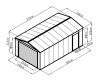 G21 Portland garázs 1950, 338 x 576 cm, antracit + 120.000 Ft értékű ****wellness utalvány