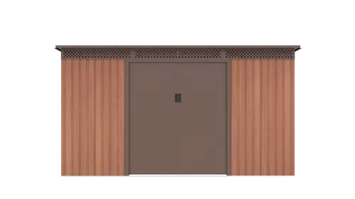 G21 GRAH 483 Kerti ház, szerszámtároló - 340 x 142 cm, barna, +ajándék 120000Ft értékű****wellness utalvány 