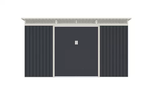 G21 GRAH 915 Kerti Kerti ház, szerszámtároló, 340 x 269 cm, antracit, +ajándék 120000Ft értékű****wellness utalvány