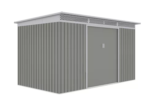 G21 GRAH 700 Kerti ház, szerszámtároló, 340 x 206 cm, metálszürke +ajándék 120000Ft értékű****wellness utalvány