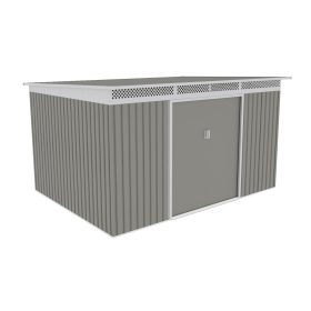   G21 GRAH 915 Kerti ház, szerszámtároló, 340 x 269 cm, metálszürke +ajándék 120000Ft értékű****wellness utalvány