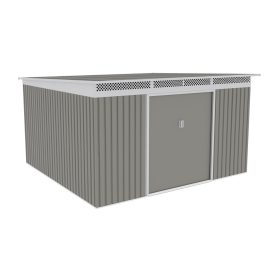   G21 GRAH 1132 Kerti ház, szerszámtároló, 340 x 333 cm, metálszürke +ajándék 120000Ft értékű****wellness utalvány