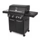 G21 Alabama Black BBQ Premium Line gázgrill, 5 égő + nyomáscsökkentő szelep ingyen