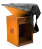 G21 Oregon Corten acél modern kerti grillsütő, planchával, 85 cm grillfelülettel, fatárolóval +120.000Ft értékű**** wellness utalvány 