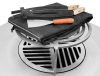 G21 Oregon Black szénacél modern kerti grillsütő planchával, 85 cm grillfelülettel, fatárolóval +120.000Ft értékű**** wellness utalvány 