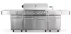 G21 Nevada BBQ Premium Line kerti gázgrill, 7 égőfejes, nyomáscsökkentővel, mosogatóval  + ajándék 160.000 Ft értékű wellness utalvány