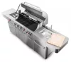 G21 Nevada BBQ Premium Line kerti gázgrill, 7 égőfejes, nyomáscsökkentővel, mosogatóval  + ajándék 160.000 Ft értékű wellness utalvány