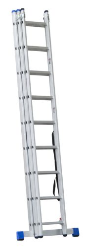G21 háromrészes létra 5,9m, 3x9 létrafok - 2. osztály
