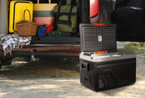 G21 Zion 40 l-es Kompresszoros Hűtőláda + ajándék 40.000 Ft-os wellness utalvány 