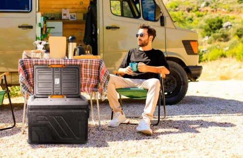 G21 Zion 50 l-es Kompresszoros Hűtőláda + ajándék 40.000 Ft-os wellness utalvány 