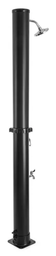 Napelemes zuhany G21 Raven 40 l, fekete