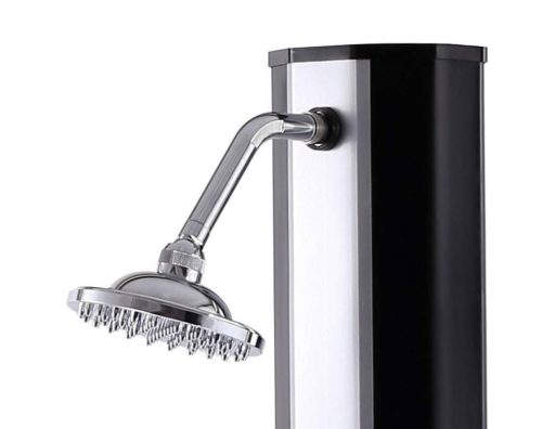 Szolár zuhany G21 Amber 60 l, fekete ezüst színű