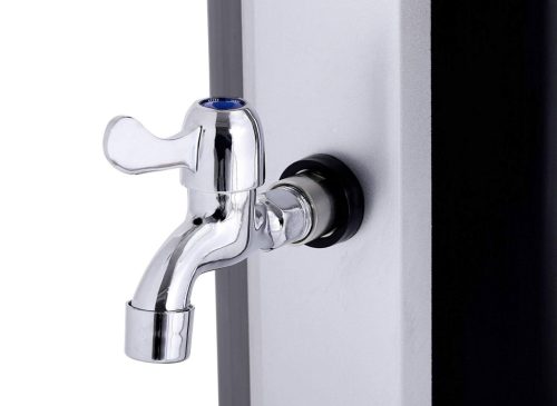 Szolár zuhany G21 Amber 60 l, fekete ezüst színű