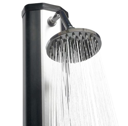 Szolár zuhany G21 Amber 60 l, fekete ezüst színű