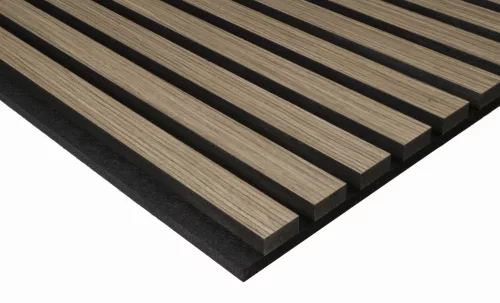 G21 Akusztikus panel 270x60,5x2,1 cm, dió (zajcsökkentő, dekor falpanel, falburkolat) 63910190