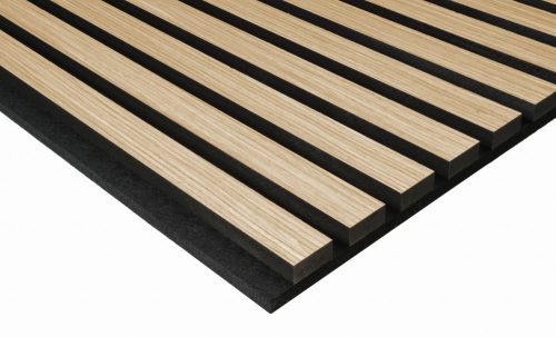 G21 Akusztikus panel 270x60,5x2,1 cm, természetes tölgy (zajcsökkentő, dekor falpanel, falburkolat) 63910193