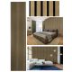 G21 Akusztikus panel 270x60,5x2,1 cm, teak (zajcsökkentő, dekor falpanel, falburkolat) 63910194 + ajándék 80.000Ft értékű ****wellness utalvány