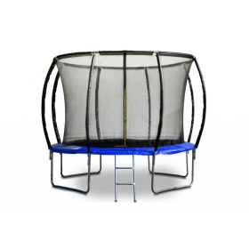   G21 SpaceJump trambulin védőhalóval, 305 cm, ajándék létrával, kék színben