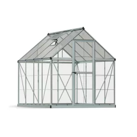   Polikarbonát Üvegház, Melegház, Palántaház, 250x185cm, Palram Hybrid 6x8, 10év GARANCIA! +ajándék 80000Ft értékű****wellness utalvány