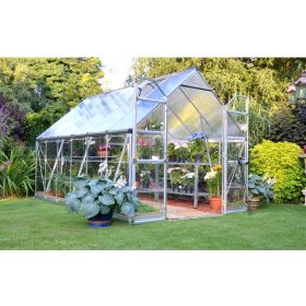   Polikarbonát Üvegház, Melegház, Palántaház, 366x242cm, Palram Balance 8x12,  +ajándék 80000Ft értékű****wellness utalvány