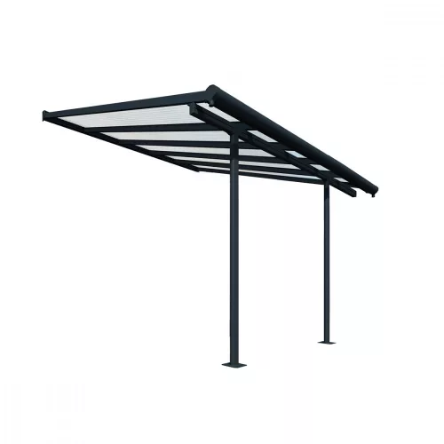 Palram Sierra 3000 szürke 3 x 3 pergola, terasztető, állítható méretű, akár összeszereléssel is +ajándék 80000Ft értékű**** wellness utalvány