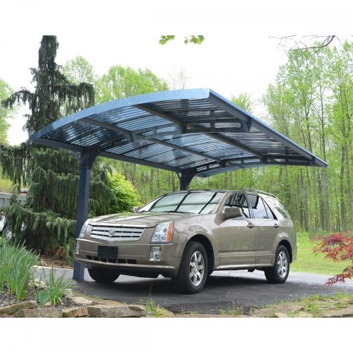 Fedett Kocsibeálló, 495x288 cm, Palram Arizona Wave 5000, akár összeszereléssel is +ajándék 80000Ft értékű ****wellness utalvány