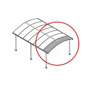 Bővítő elem Arcadia kocsibeállókhoz (70 cm)