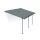 Palram Capri 5400 antracit/szürke 3 x 5,46 Pergola, Terasztető, állítható méretű, akár összeszereléssel is +ajándék 120000Ft értékű**** wellness utalvány 
