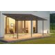 Palram Capri 5400 antracit/bronz 3 x 5,46 Pergola, Terasztető, állítható méretű, akár összeszereléssel is +ajándék 120000Ft értékű**** wellness utalvány 