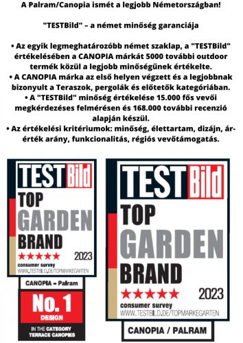 Palram 705871 Sötétítő függöny/Árnyékoló Palram Sierra 5400 pergolához és Torino 3x5.46 télikerthez