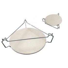   Kamado Miniplus pizza sütő kő / deflektor / indirekt sütőkő állvánnyal