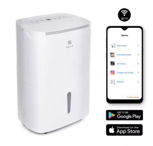 G21 Impact páramentesítő 30, kapacitása 30l / 24h, WiFi