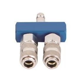 Scheppach Gyorscsatlakozó kettes elosztóval