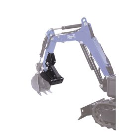   Markolókanál fedél Scheppach EXC 815 mini kotrógéphez 38,8 x 30,3 x 33,8 cm