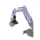 Markolókanál fedél Scheppach EXC 815 mini kotrógéphez 38,8 x 30,3 x 33,8 cm