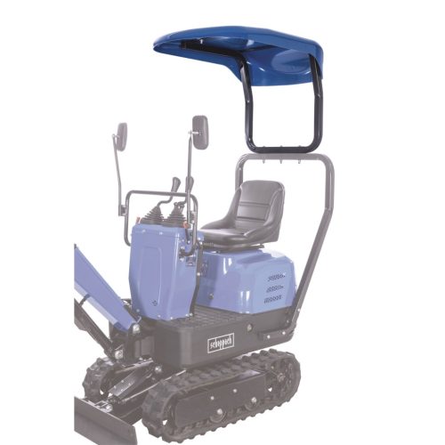 Védőtető Scheppach EXC 815 Mini Kotrógéphez