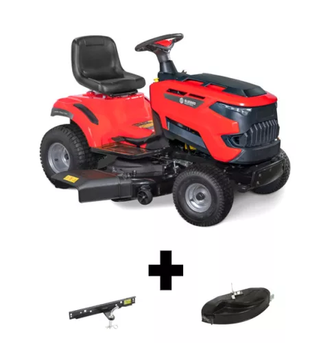 BLUEBIRD LT SD 98M Oldalkidobós Fűnyíró Traktor Loncin motorral, 9,0 LE, 382 cm3, vágás szélesség: 98 cm BEÜZEMELVE SZÁLLÍTJUK!