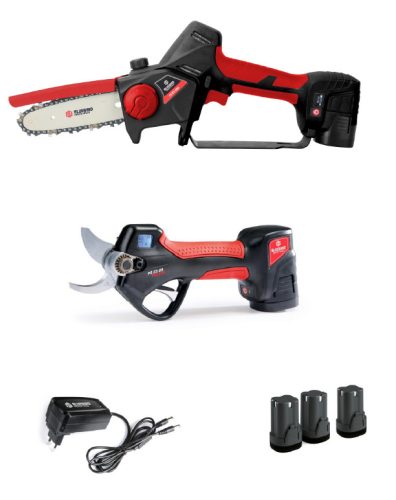 BLUEBIRD CS 23-05A AKKUS ÁGVÁGÓ ÉS PS 23-28 METSZŐOLLÓ KÉSZLET (3X2,5AH) (889080)