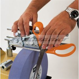   Persely/Tartó sövényvágó ollók élezéséhez, Tiger 2000, 2500 és 3000 VS-hez, Scheppach JIG 160