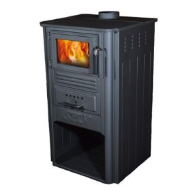   Plamena 8 Kályha 500x500x850 fekete, 8kW(A-15051) + ajándék 120.000 Ft értékű****wellness utalvány