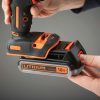 Black+Decker BDCHD18K1B2-QW Akkus ütvefúró-csavarozó, (2x2 Ah) akkuval és töltővel, kofferben +ajándék 80000Ft értékű****wellness utalvány